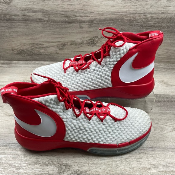 Nike Alphadunk TB Promo University Red Basketball Shoes CN9491-600 Men's Size 18 - Picture 2 of 11